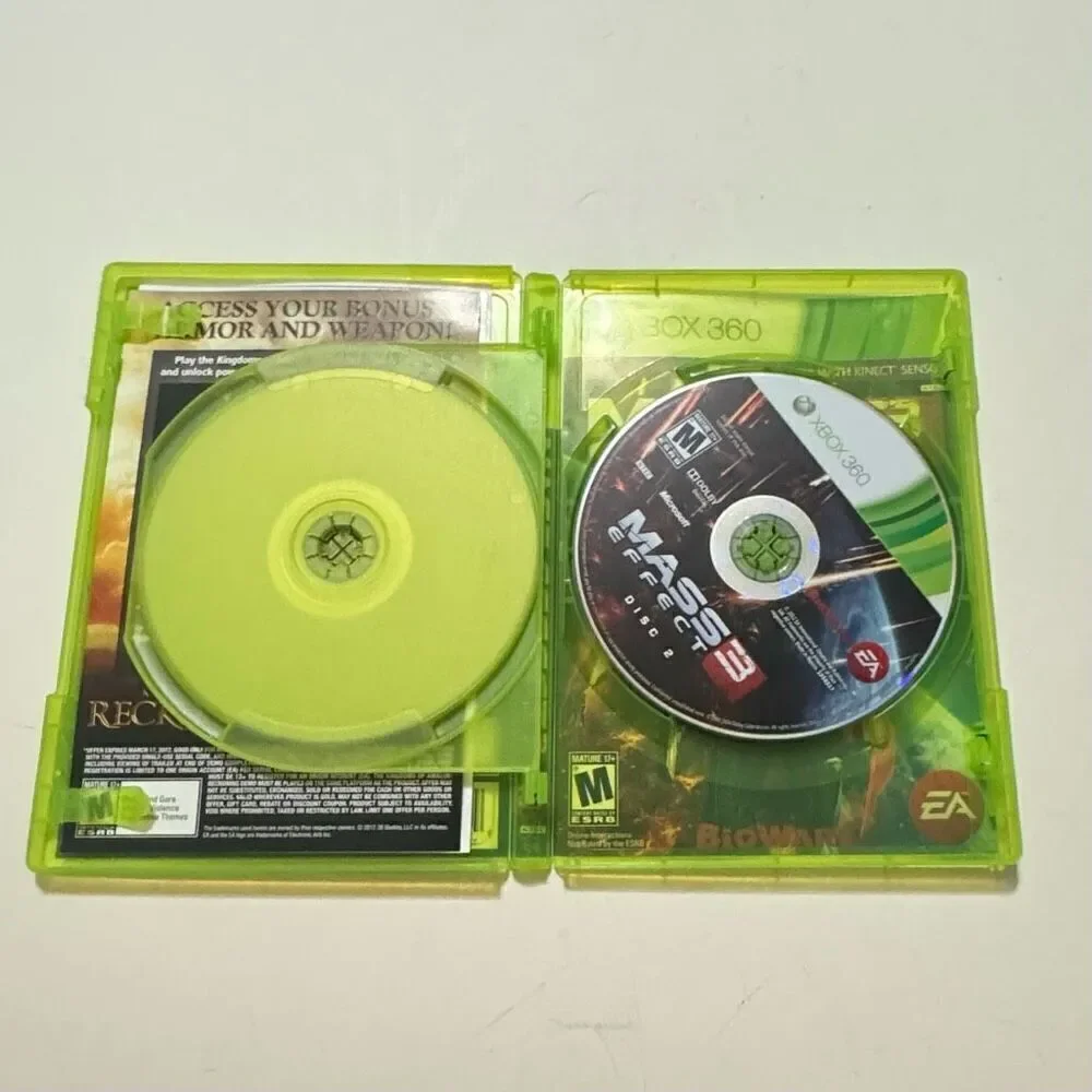 Mass Effect 3 (Microsoft Xbox 360, 2012)